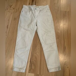 Levi’s Women’s White Mid Rise Skinny Jeans Size 28